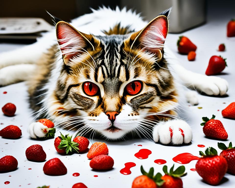 Strawberry Toxicity in Cats